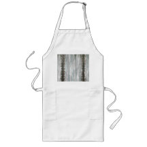 Worn Riveted Metal Grunge Textured Apron