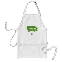 Worship The Pig Apron