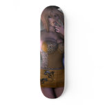 "Worth the Fight" Sexy Girl Skateboard Deck