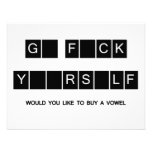 Would You Like To Buy A Vowel Invites