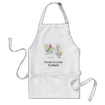 Would You Like To Paint? Aprons