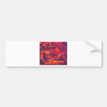 Wounded Prussian Soldier,Red Tint Bumper Stickers