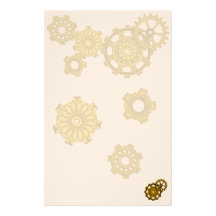 Woven Clockwork Stationery