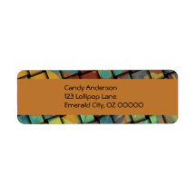 Woven Colours Return Address Label