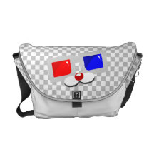 Wow 3D ! Messenger Bags