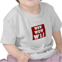 Wow wow WII T-shirt