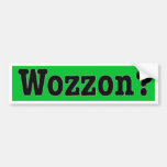 Wozzon600dpi Bumper Stickers
