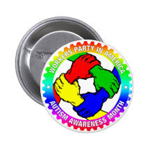 WPA Autism Awareness Month Button