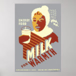 WPA Poster MILK
