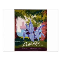 WPA - Visit Puerto Rico Postcards