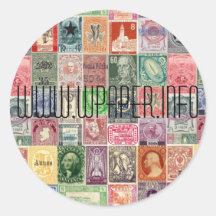 Wpaper Stickies No 1 Round Sticker