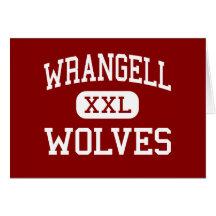 Wrangell - Wolves - High School - Wrangell Alaska Card