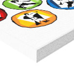 wrapped canvas karate martial arts black belt gallery wrapped canvas