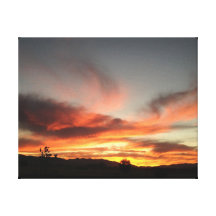 Wrapped Canvas-Nevada Sunset Canvas Prints