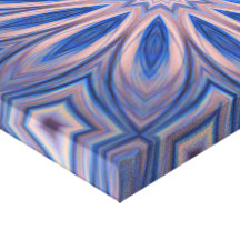 Wrapped Canvas Print, Abstract Chalk Flower
