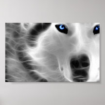 Wrapped Canvas Wolf Spirit 4' X 6' Canvas Posters
