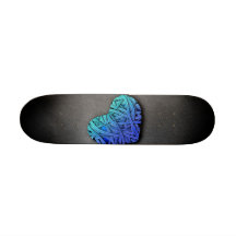 Wrapped Heart Skate Board