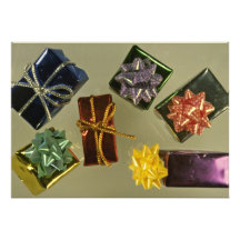 Wrapped packages custom announcement