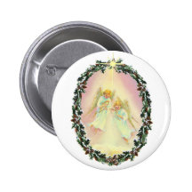 WREATH & ANGELS by SHARON SHARPE Pin
