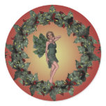 Wreath Fairy Stickers