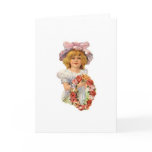 Wreath of Roses Greeting Cards