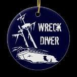 Wreck Diver Ornament ornaments