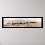 Wreck German Train WWI Photo 1918 Print
