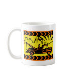 wrecker pick-up tow truck vintage coffee mugs