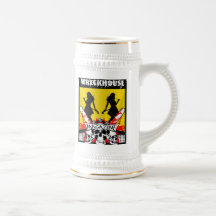 Wreckhouse Devil Girls Beer Stein Mugs