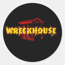 Wreckhouse Round Sticker