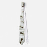 Wrench fun repairman small engine repair shop neckwear