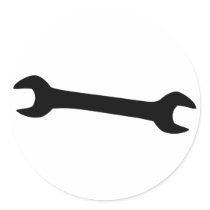 Wrench Sticker