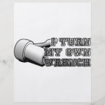 Wrench Turner Flyer Design