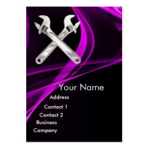 WRENCHES METAL MECHANICS,PLUMBERS Pearl Paper Business Card