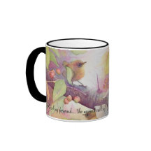 Wrens' Rendezvous Mug by Gail Vass