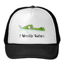 Wrestle Alligators Hat