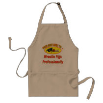 Wrestle Pigs Apron