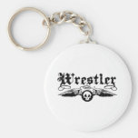 Wrestler Keychain