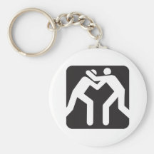 Wrestlers Icon Keychain