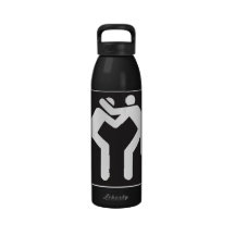 Wrestlers Icon Water Bottle