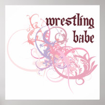 Wrestling Babe Posters