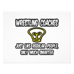Wrestling Coaches...Regular People, Only Smarter Custom Invitation