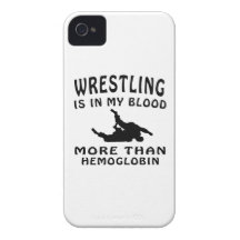 Wrestling Design iPhone 4 Cases