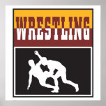 wrestling design posters