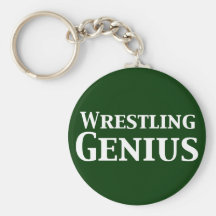 Wrestling Genius Gifts Keychain