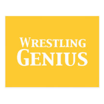 Wrestling Genius Gifts Post Cards