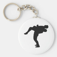 Wrestling Key Chain