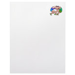 wrestling lock graphic letterhead design