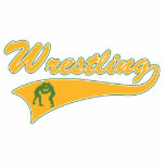 wrestling logo acrylic cut outs