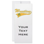 wrestling logo custom rack card